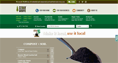 Desktop Screenshot of cedar-grove.com